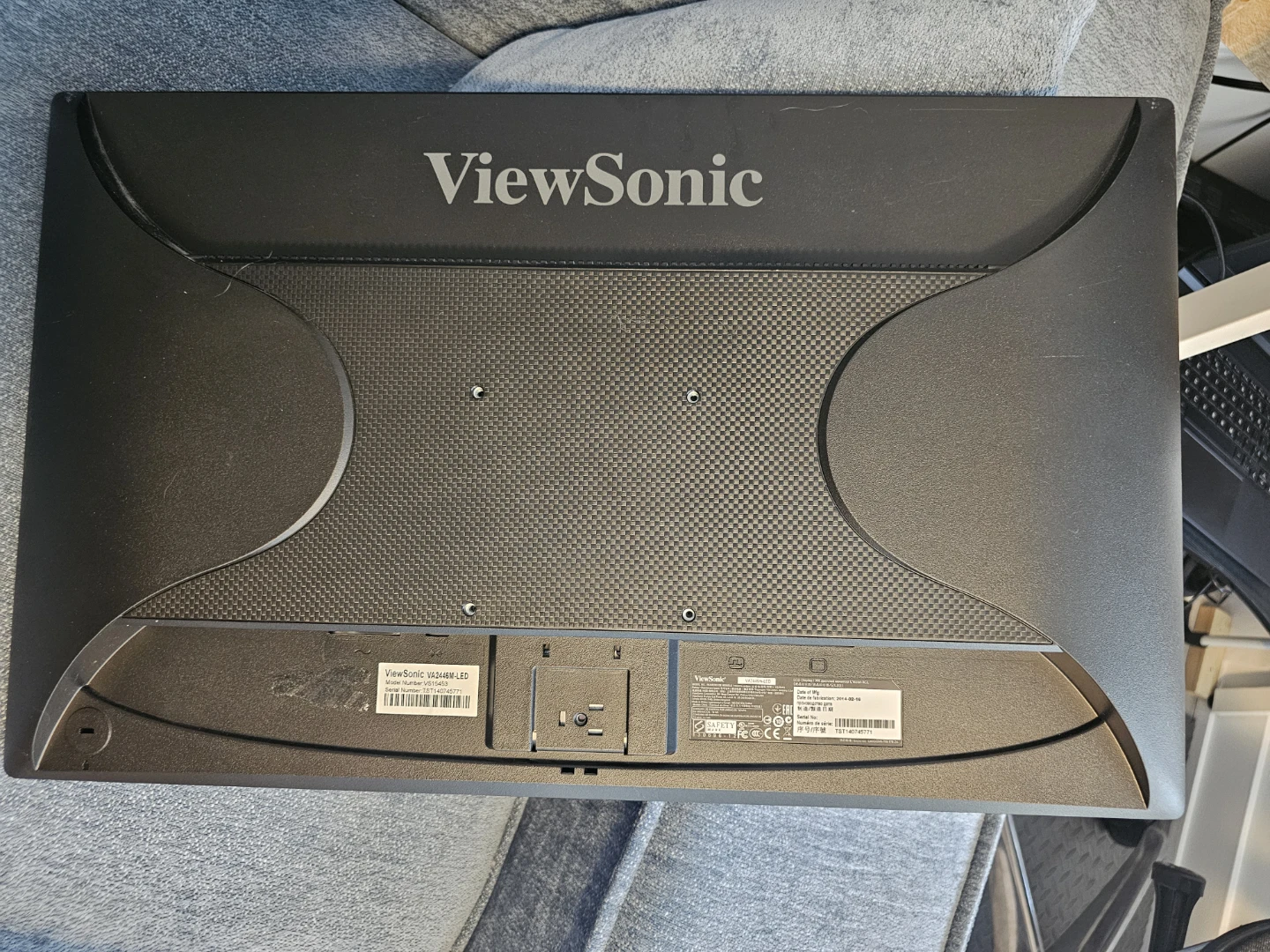 Dual ViewSonic VA2446M-LED 24" Monitor - photo 3