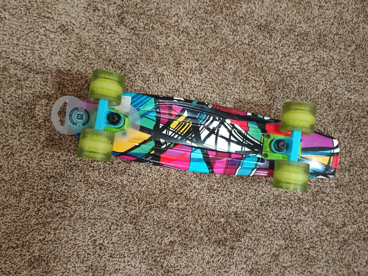 Red Penny Board Style Skateboard - photo 2