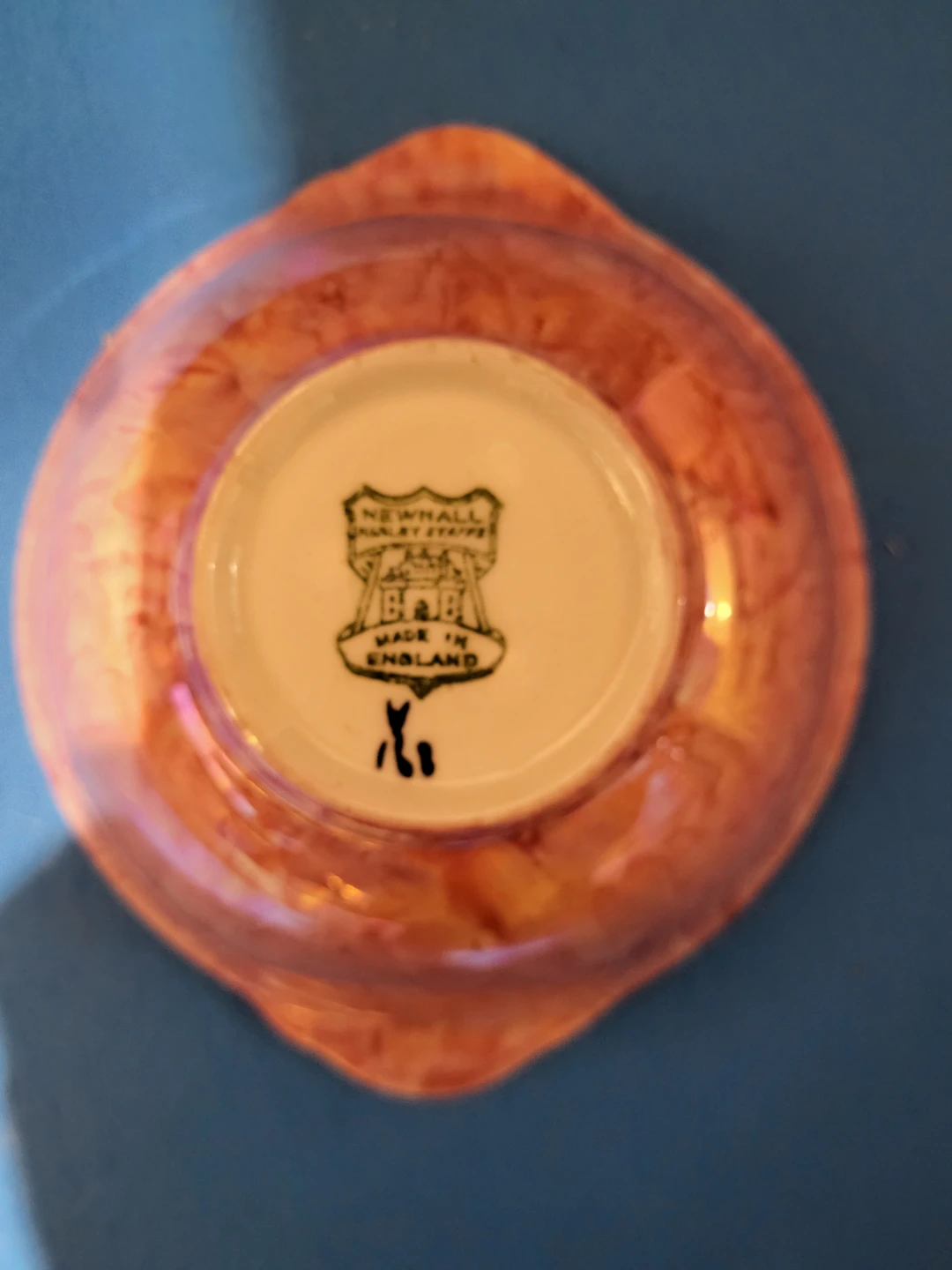 Vintage Art Deco Lustreware Newhall "Made in England" Dish - photo 2