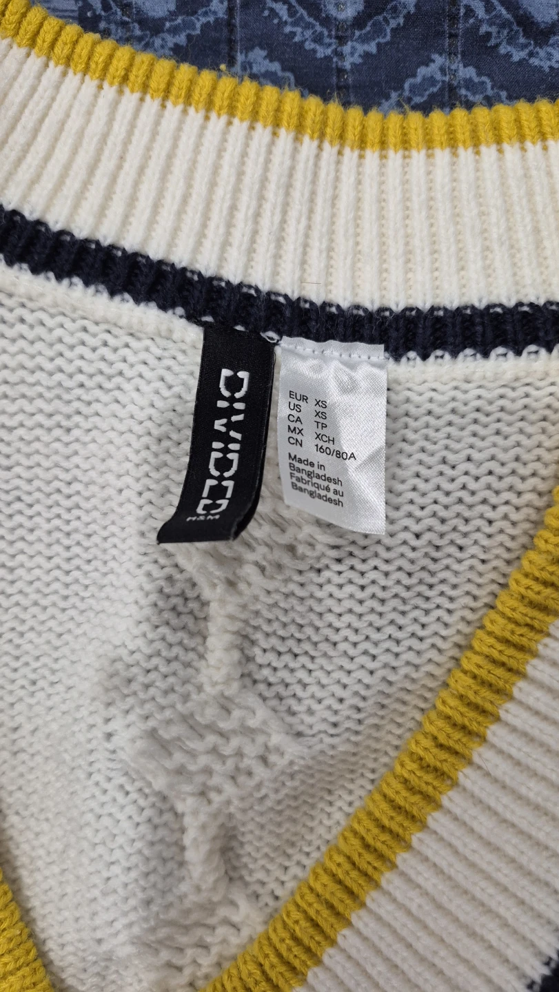 Knitted white top for layered. - photo 2