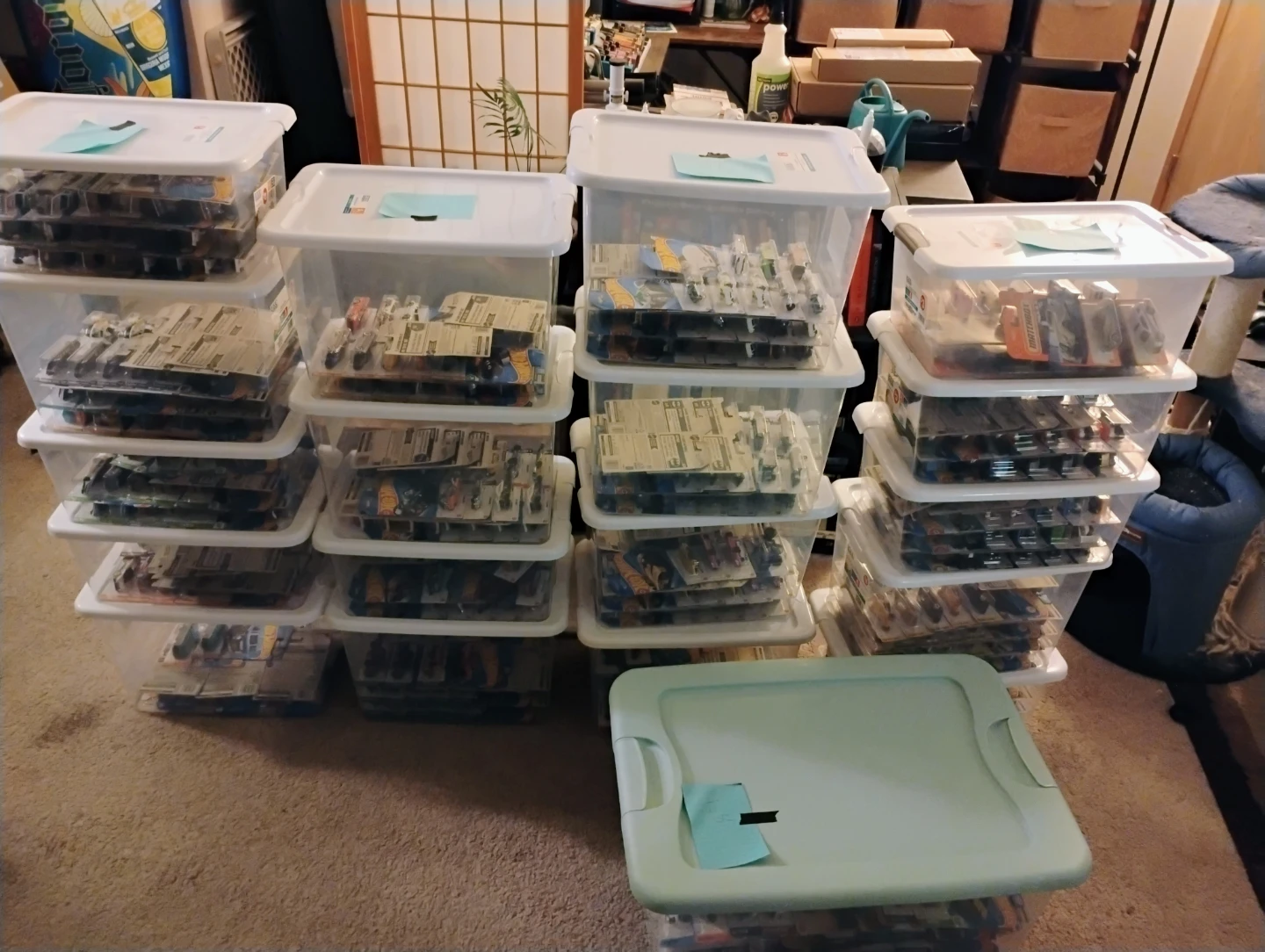 Entire Hot Wheels collection! Approximately 750 in box.