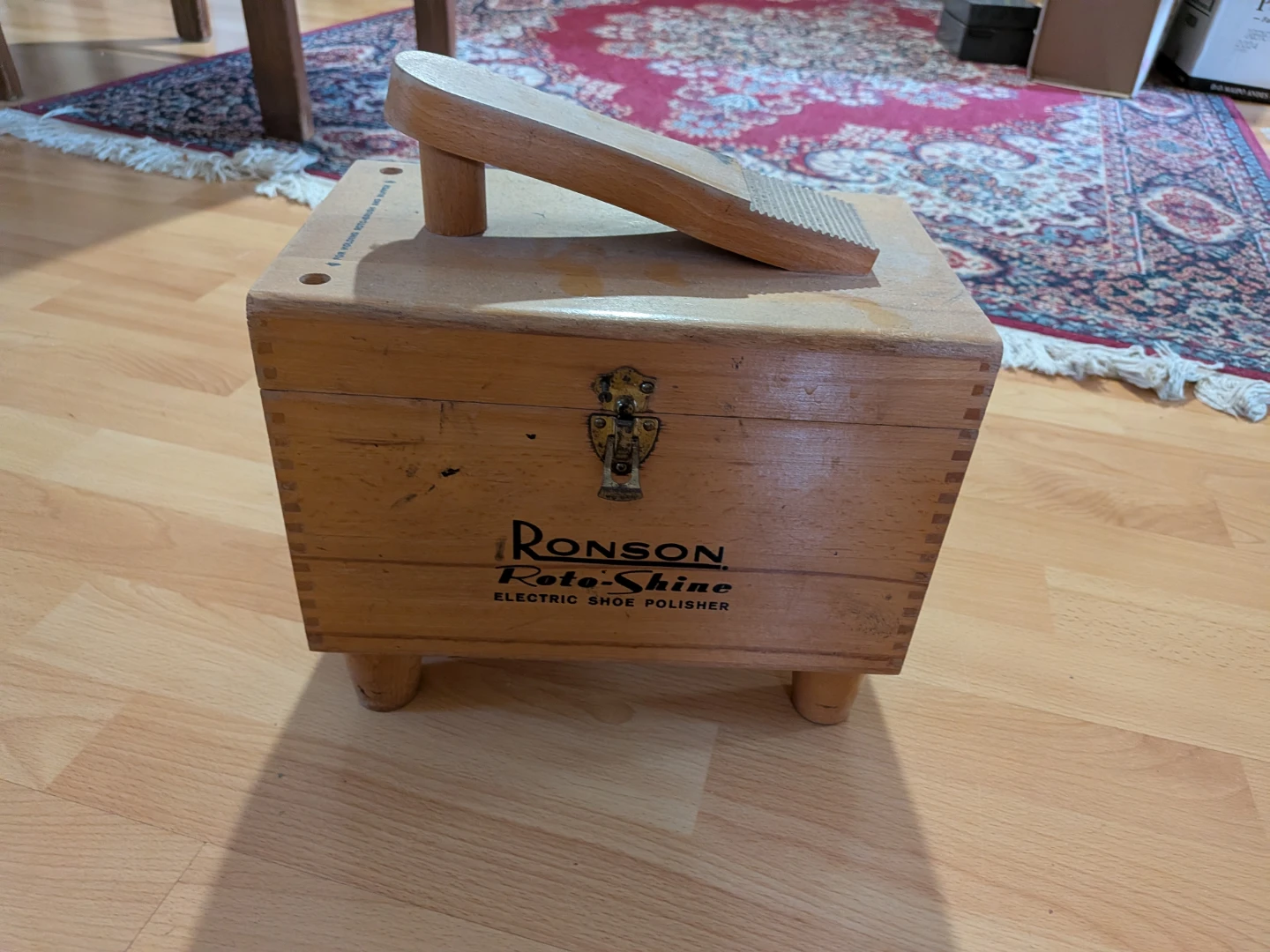 Ronson Roto-Shine Electric Shoe Polisher