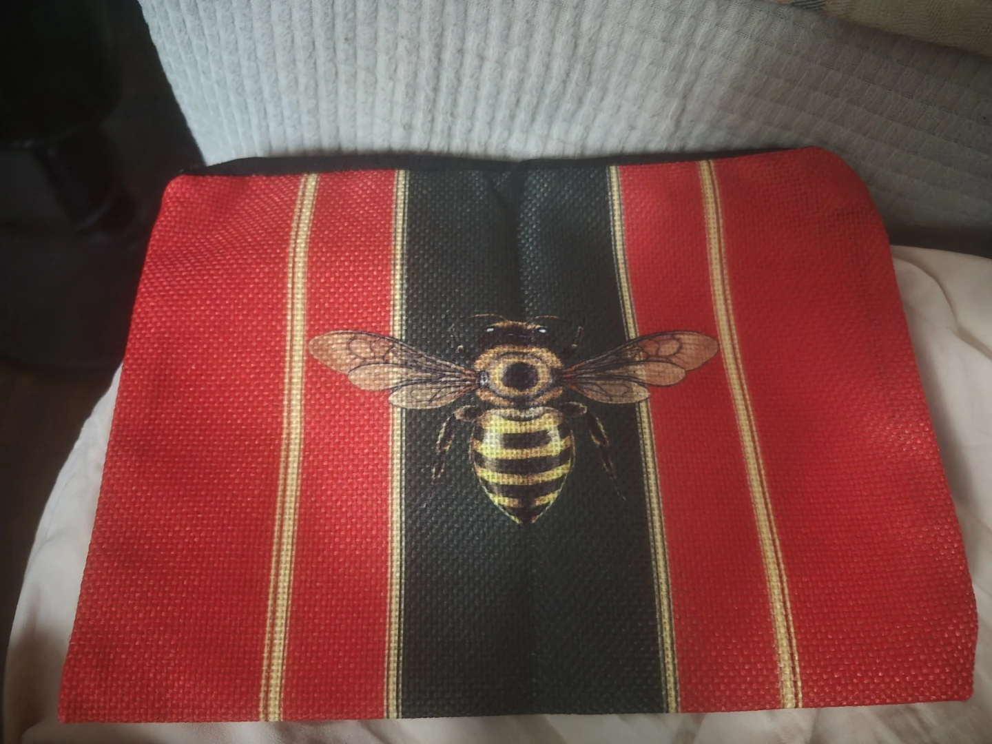 Small Designer Bee Clutch Pouch
