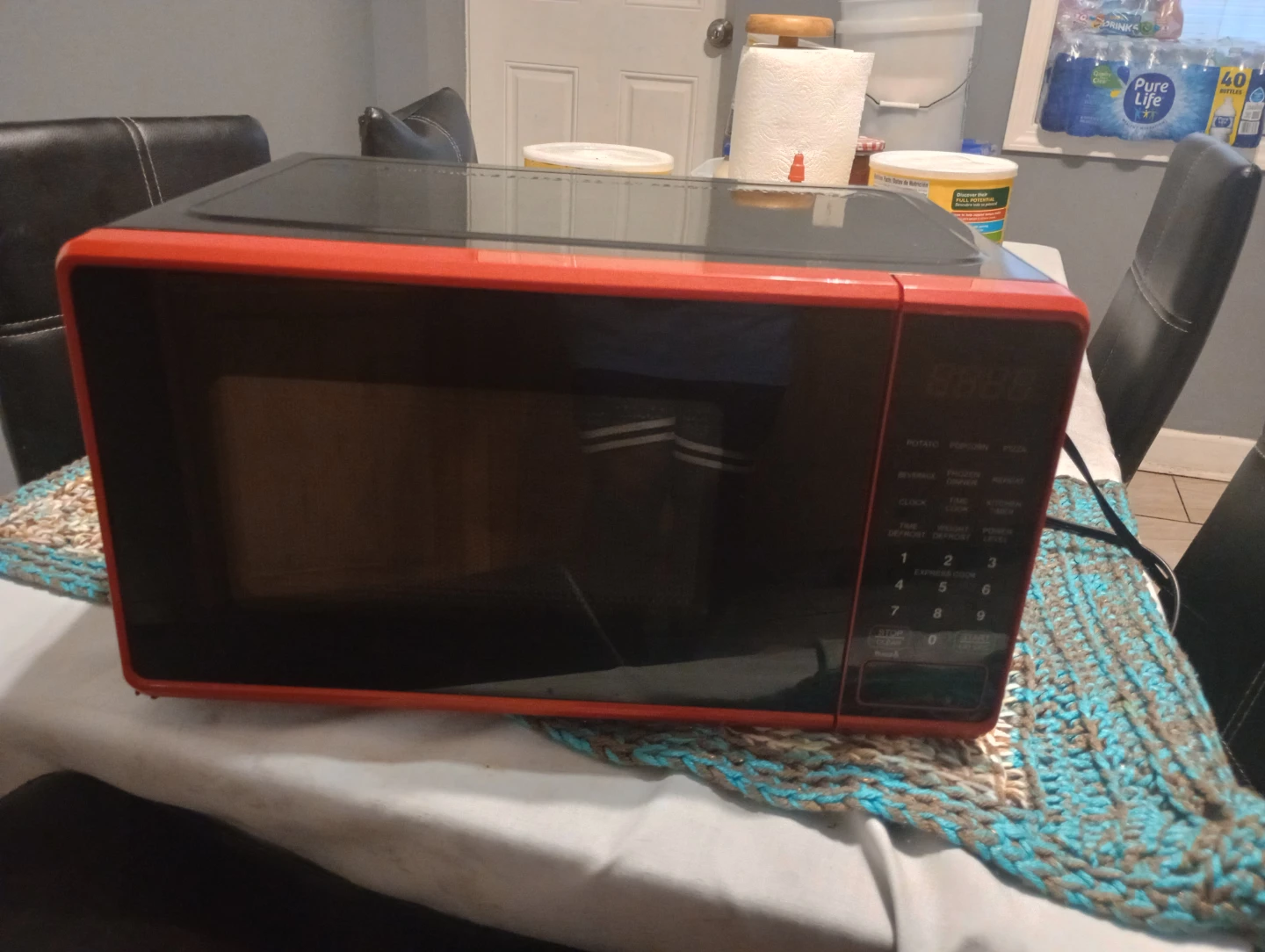Mainstays Microwave Oven Red