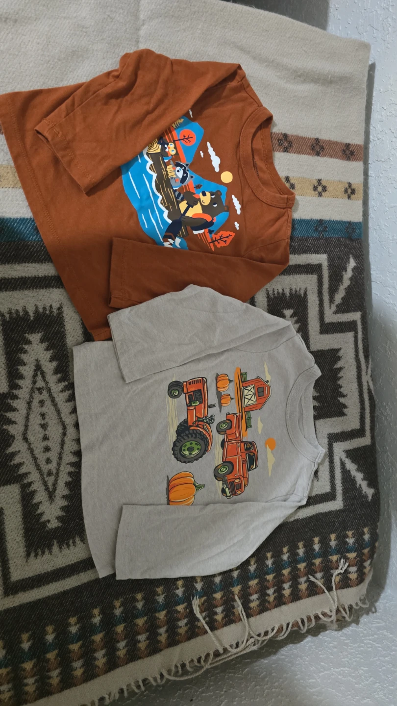 Toddler Long Sleeve Shirts Bundle