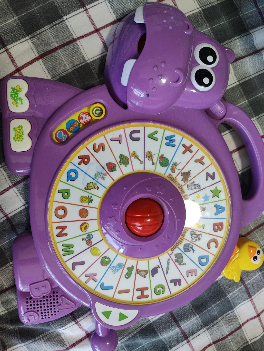VTech Spinning Hippo Alphabet Learning Toy