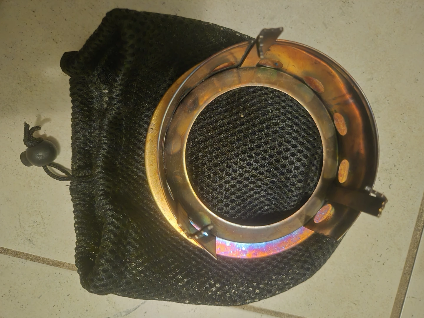 Compact Portable Camping Stove w/ Mesh Carrying Bag - photo 5