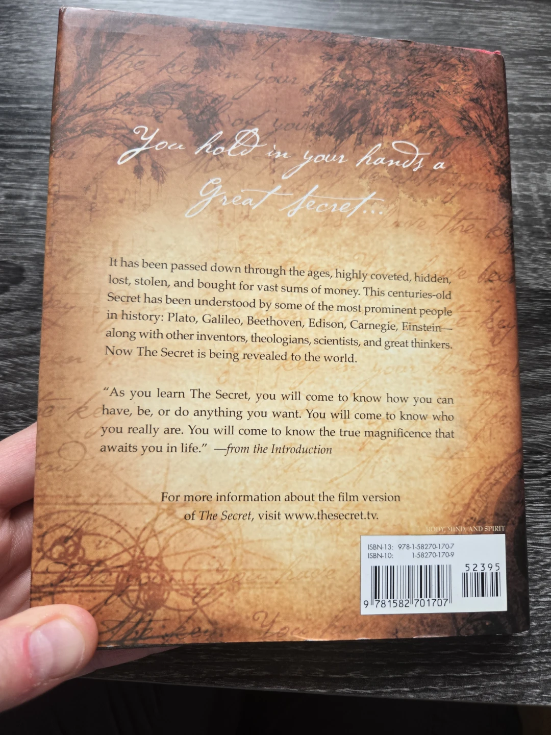 The Secret by Rhonda Byrne - photo 3