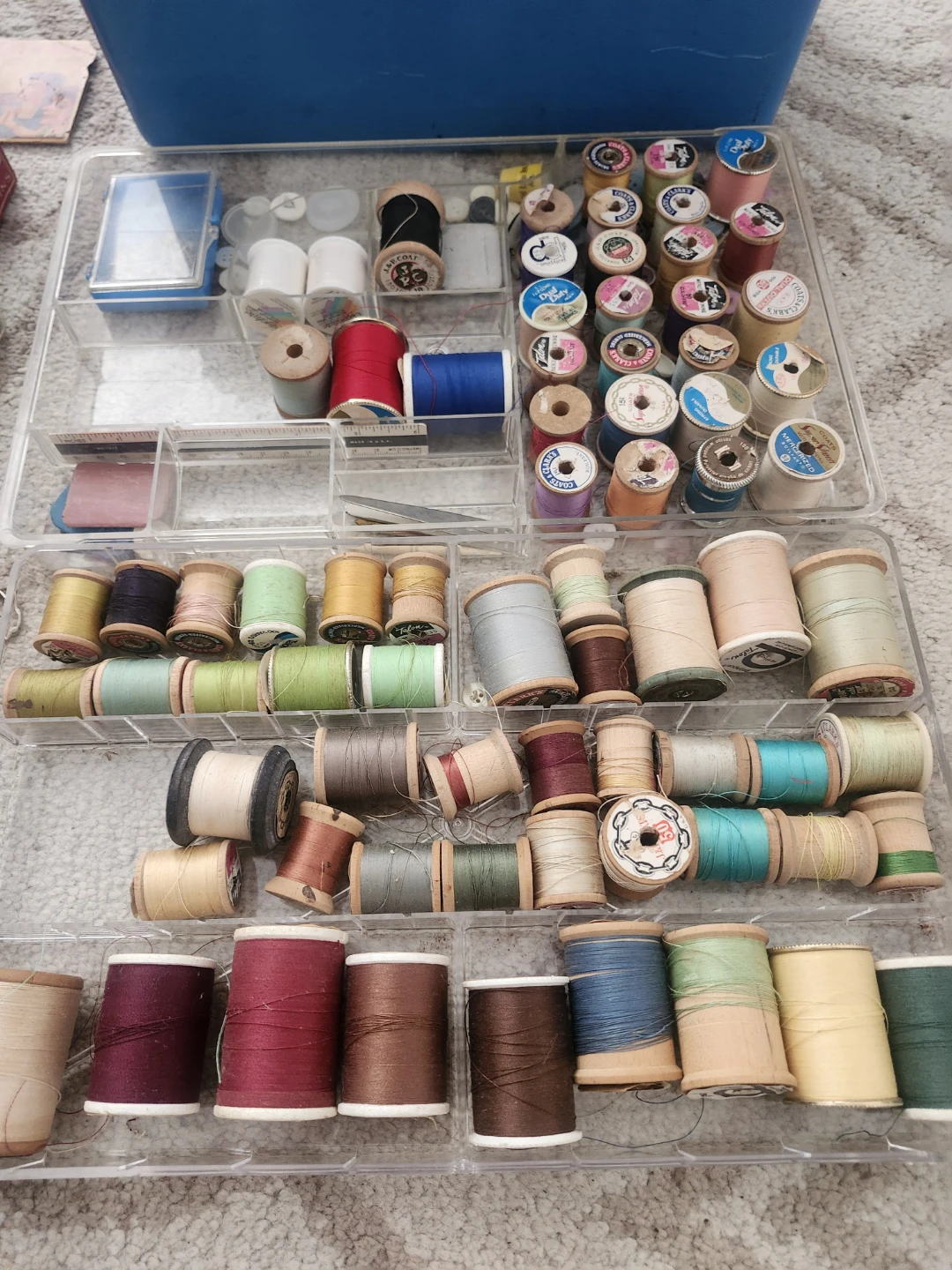 Sewing Kit with Assorted Threads and Accessories - photo 2