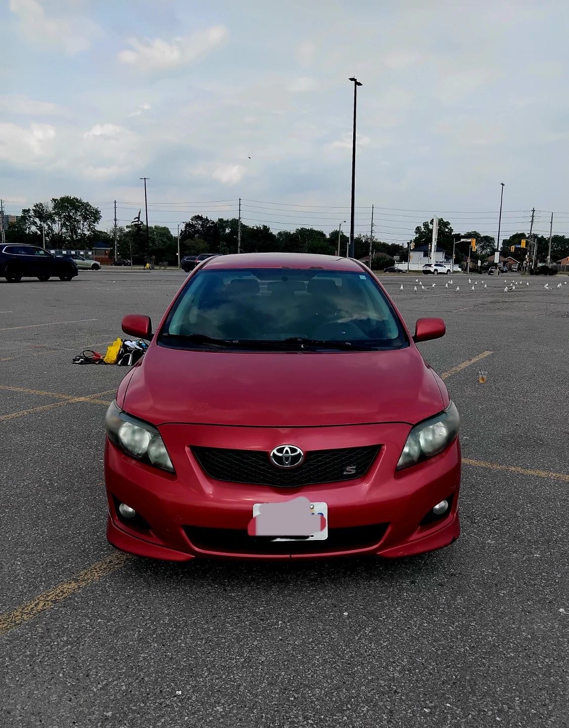 2009 Red Toyota Corolla Sedan - photo 2