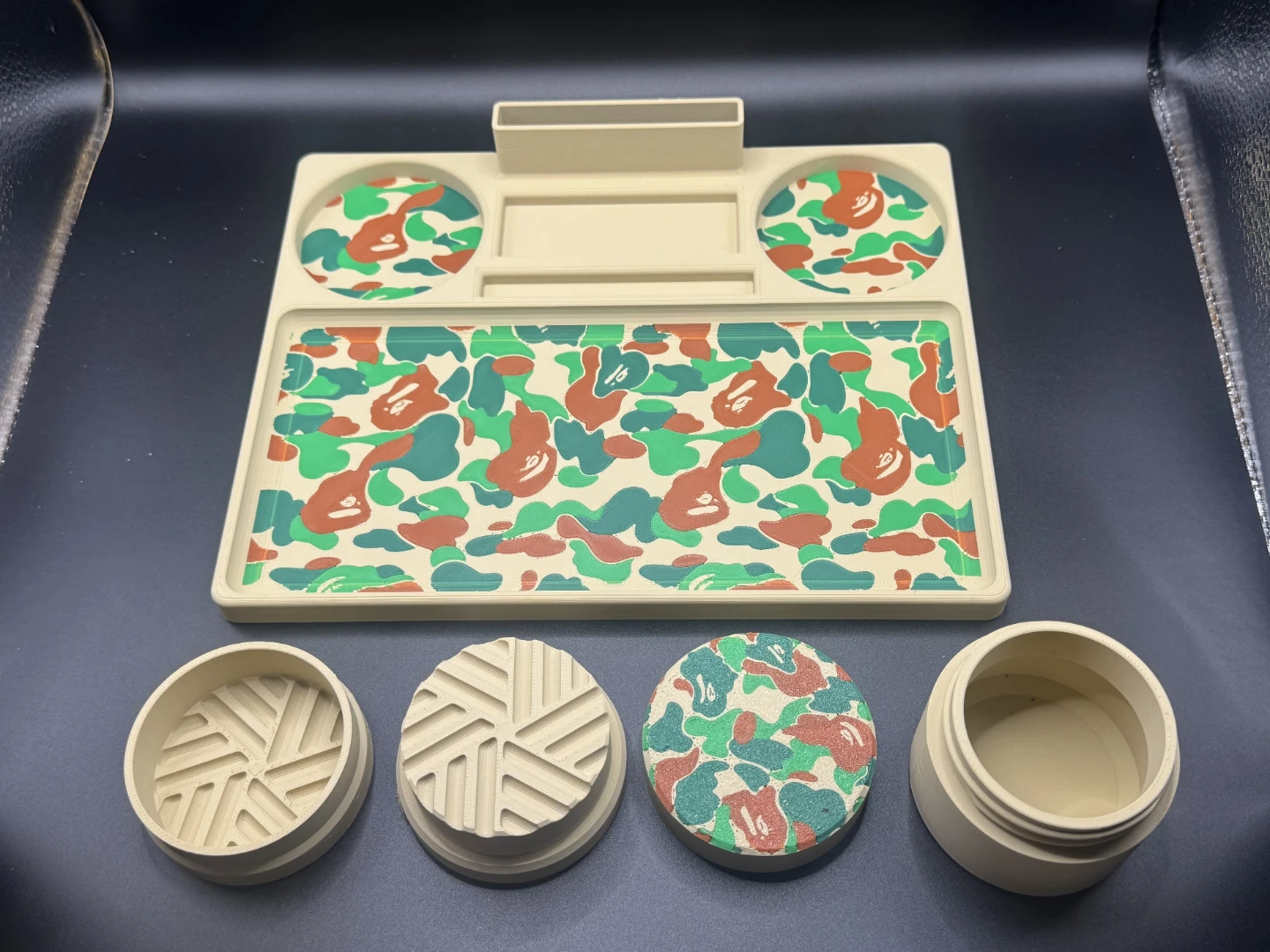 Bape Rolling Tray - Grinder - Jar Set - photo 2