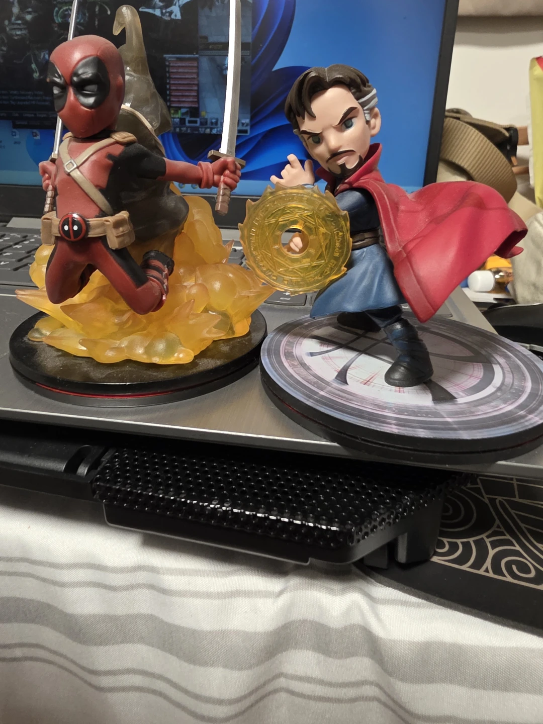 Deadpool & Doctor Strange Action Figures