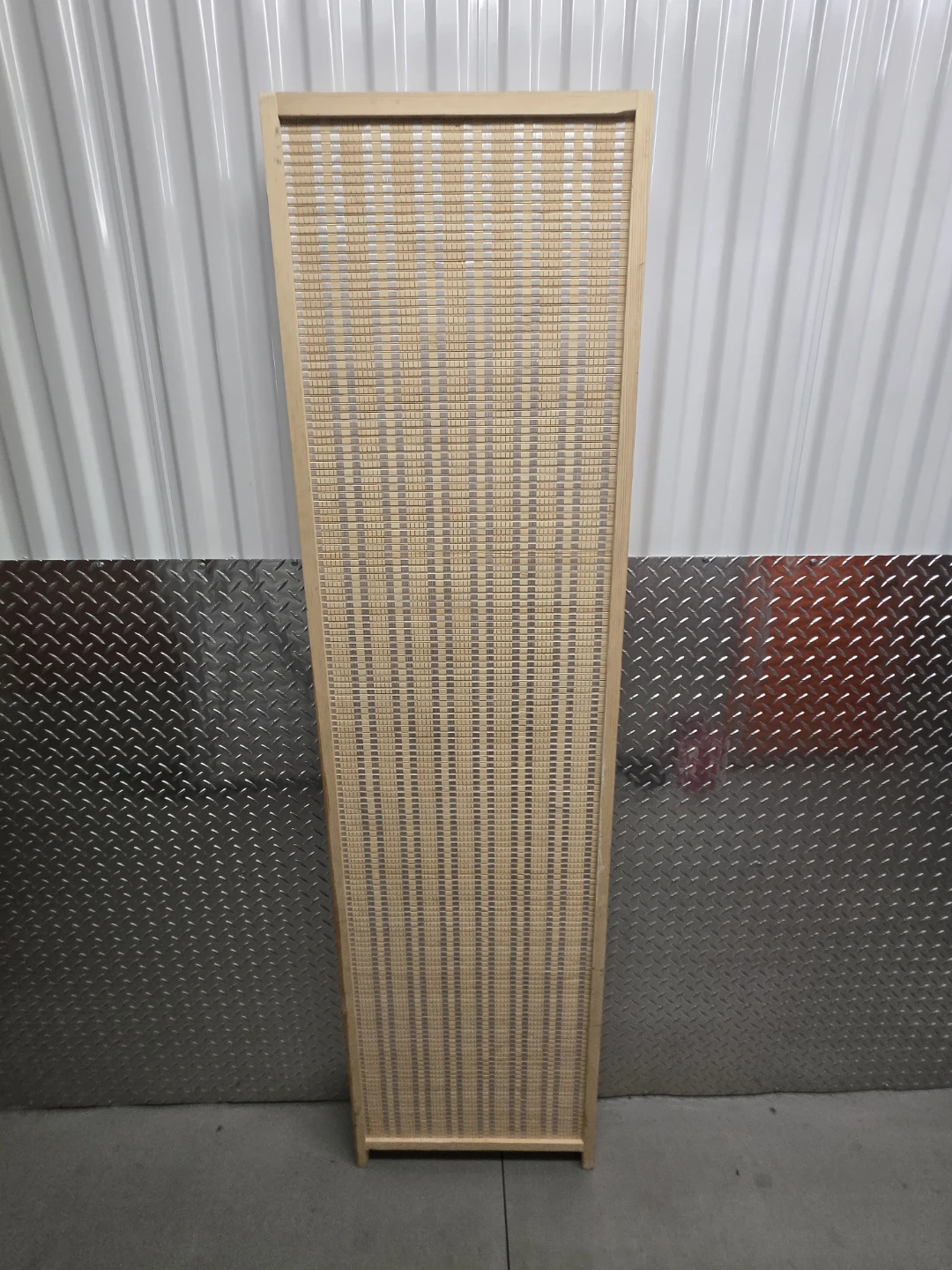 4-Panel Natural Bamboo Room Divider / Privacy Screen - photo 2