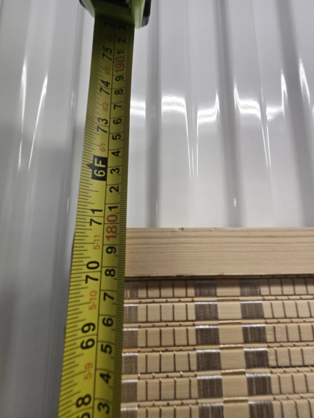 4-Panel Natural Bamboo Room Divider / Privacy Screen - photo 4