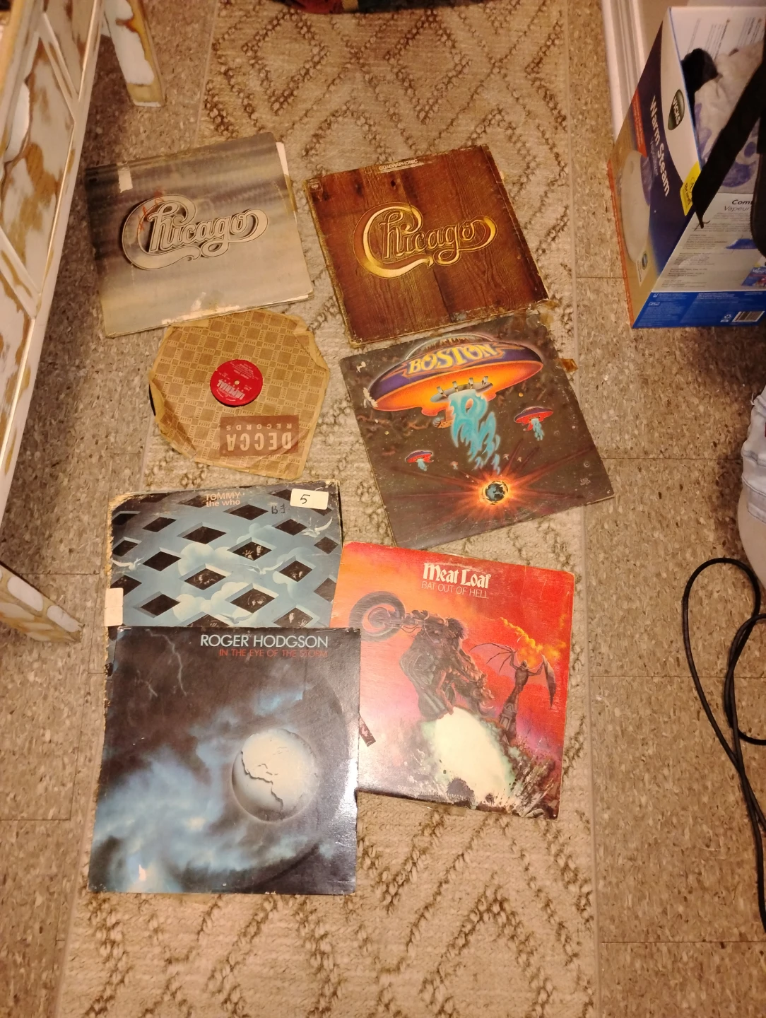 Vinyl Records Boston Reo Zeppelin Frampton Who n more - photo 5