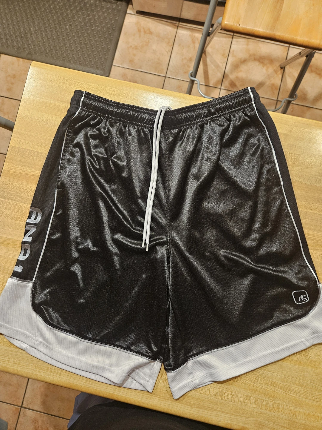 AND1 Black Basketball Shorts XL