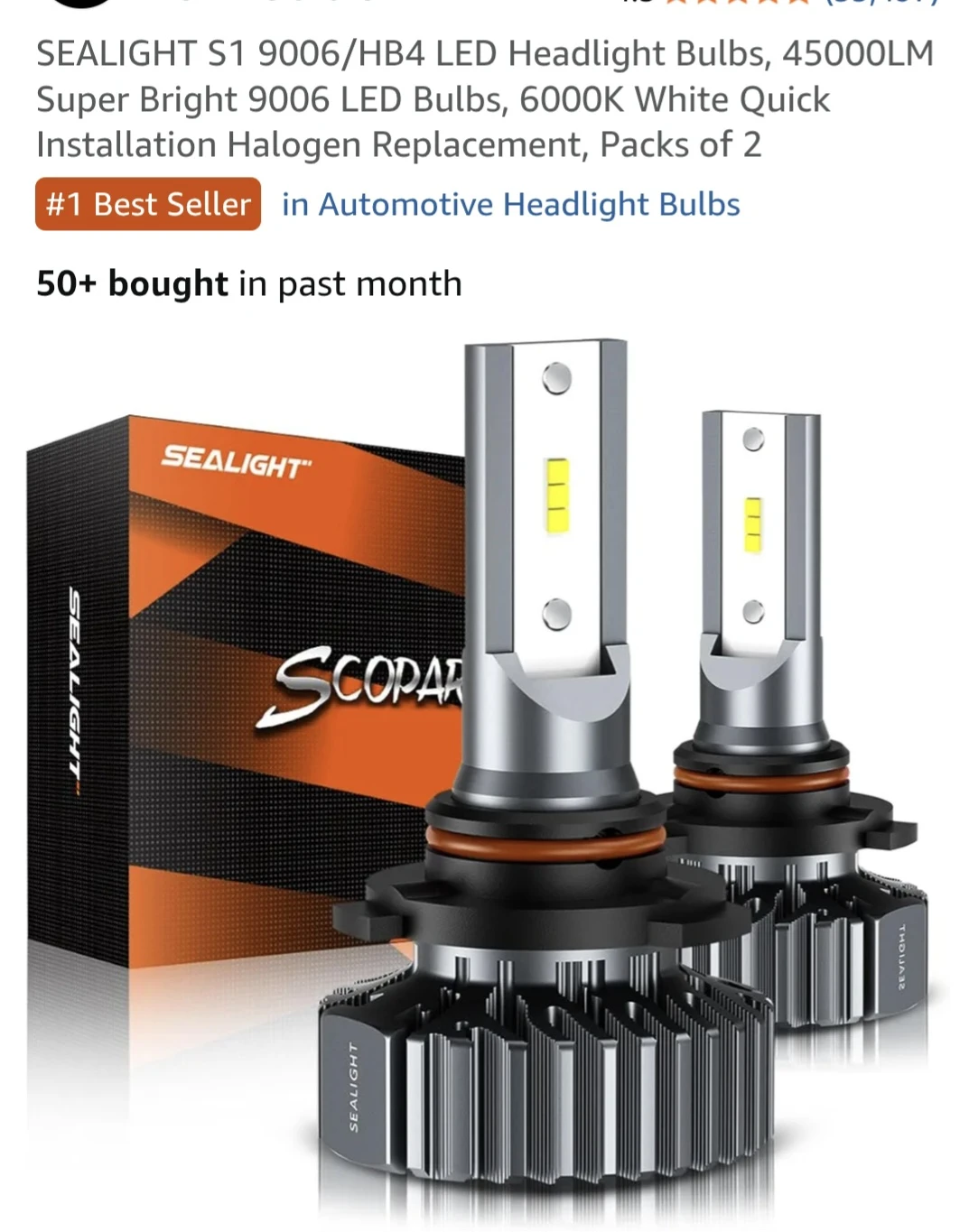 9006/HB4 LED Headlight Bulls of 2