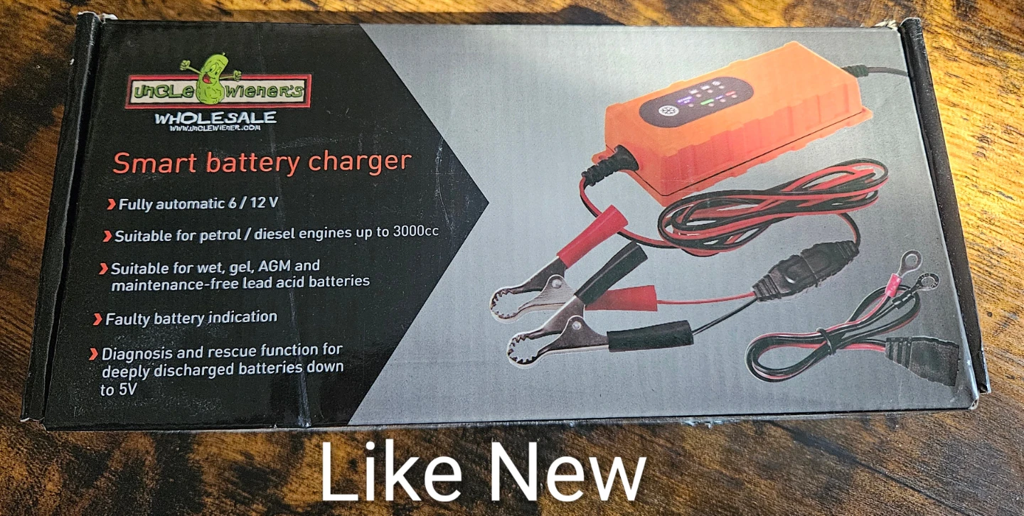 Uncle Wires Wholesale Smart 6/12v Battery Charger