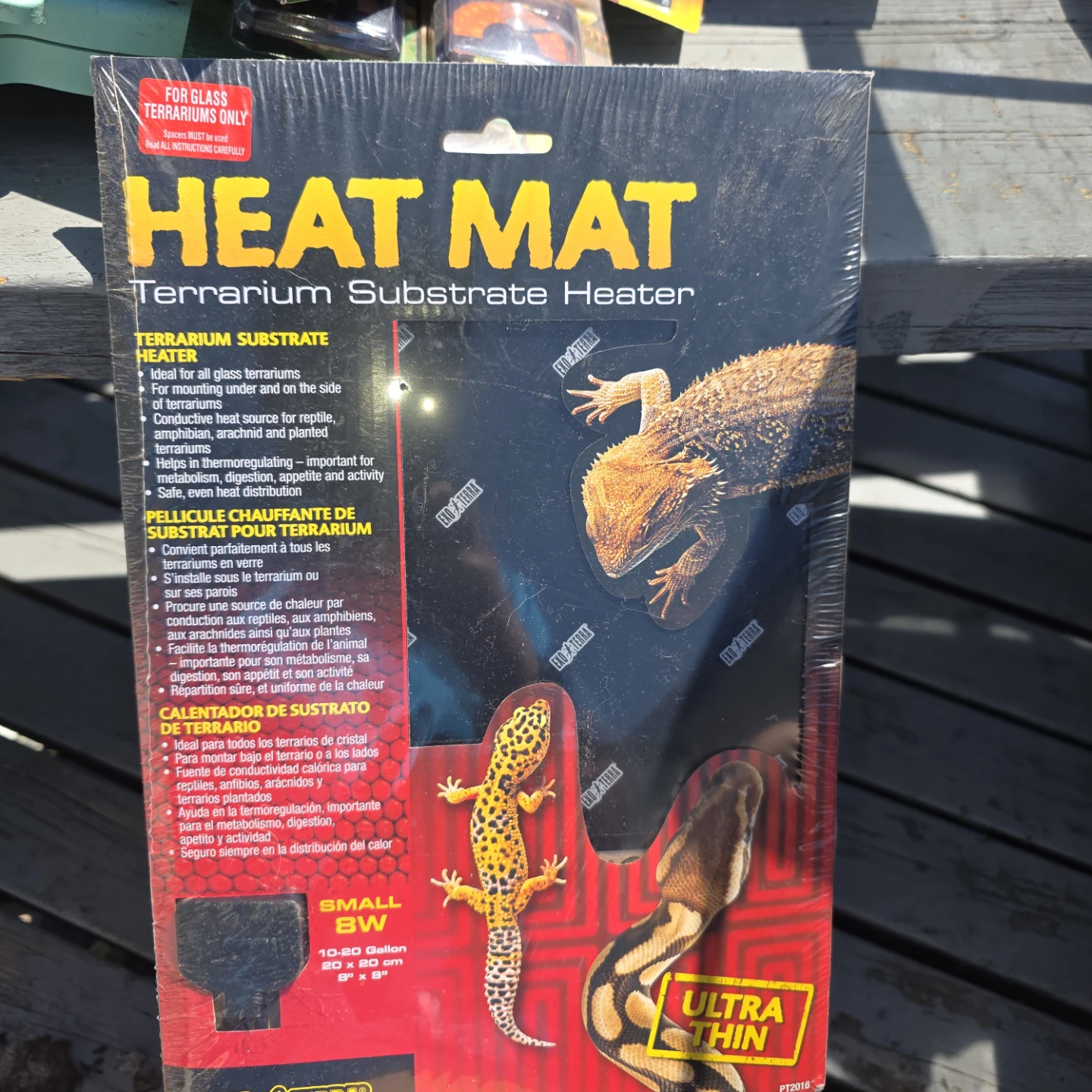 Exo Terra Small Terrarium Heat Mat and LED Light - photo 3