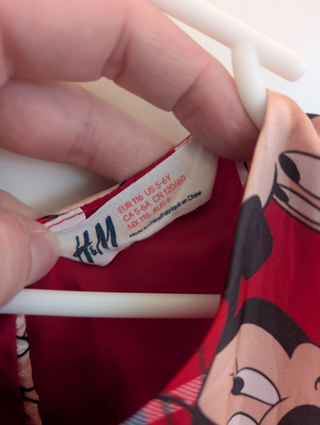 H&M Disney Minnie Mouse Dress Size 5-6Y - photo 3