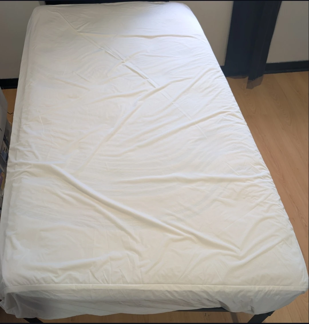 Twin size firm mattress  (including mattress protector) - photo 2