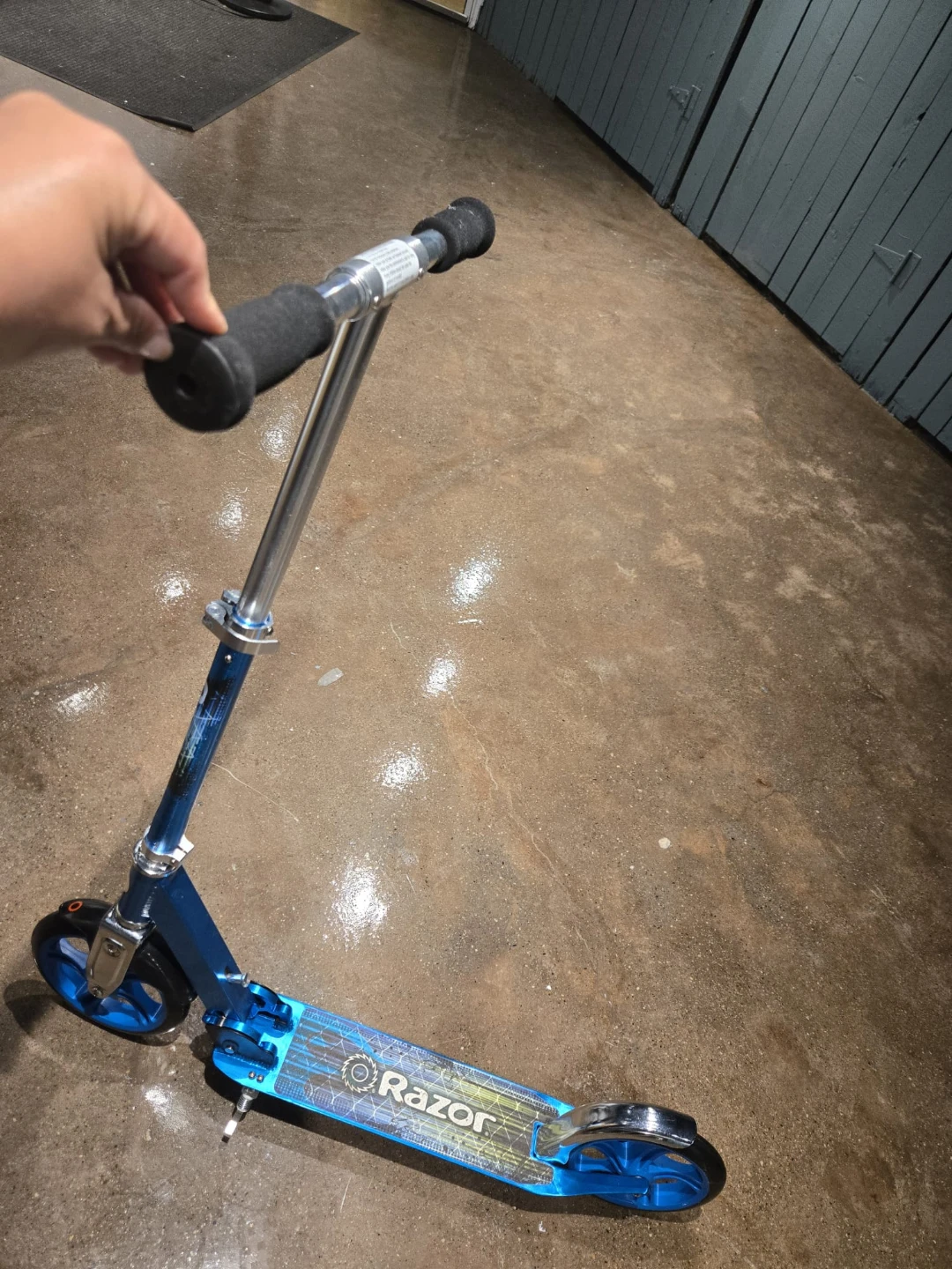 Razor Blue Scooter
