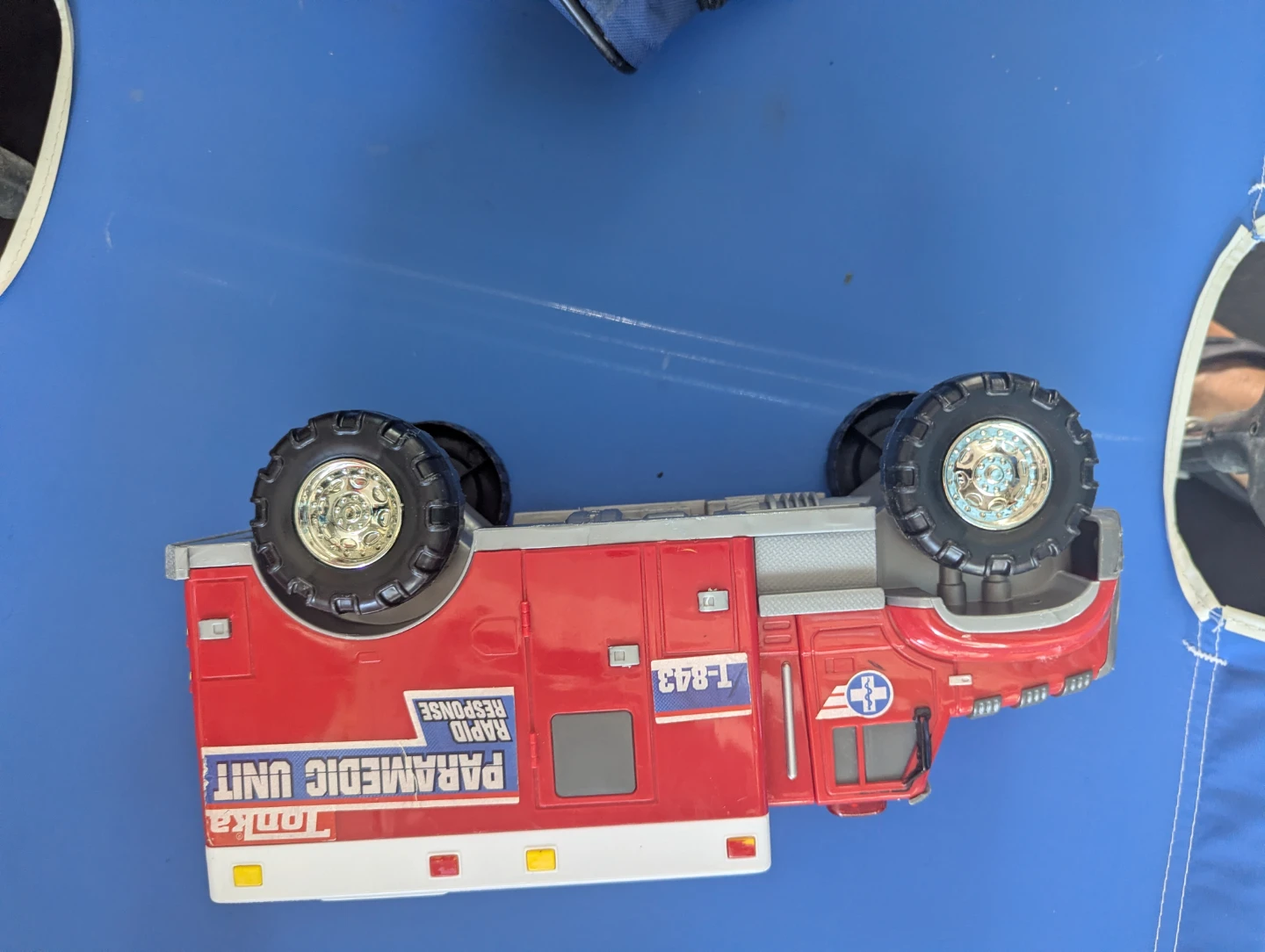 Tonka Paramedic Unit with helmet and other  toys  trucks 6 items - photo 5