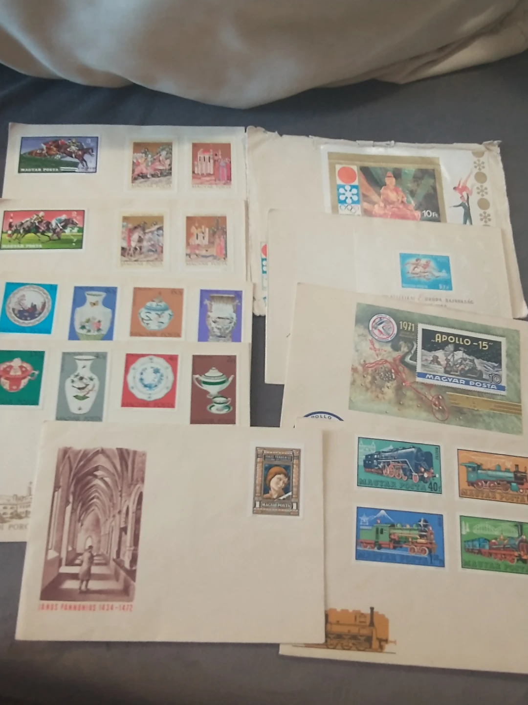 9 Hungary 1970s commemorative covers