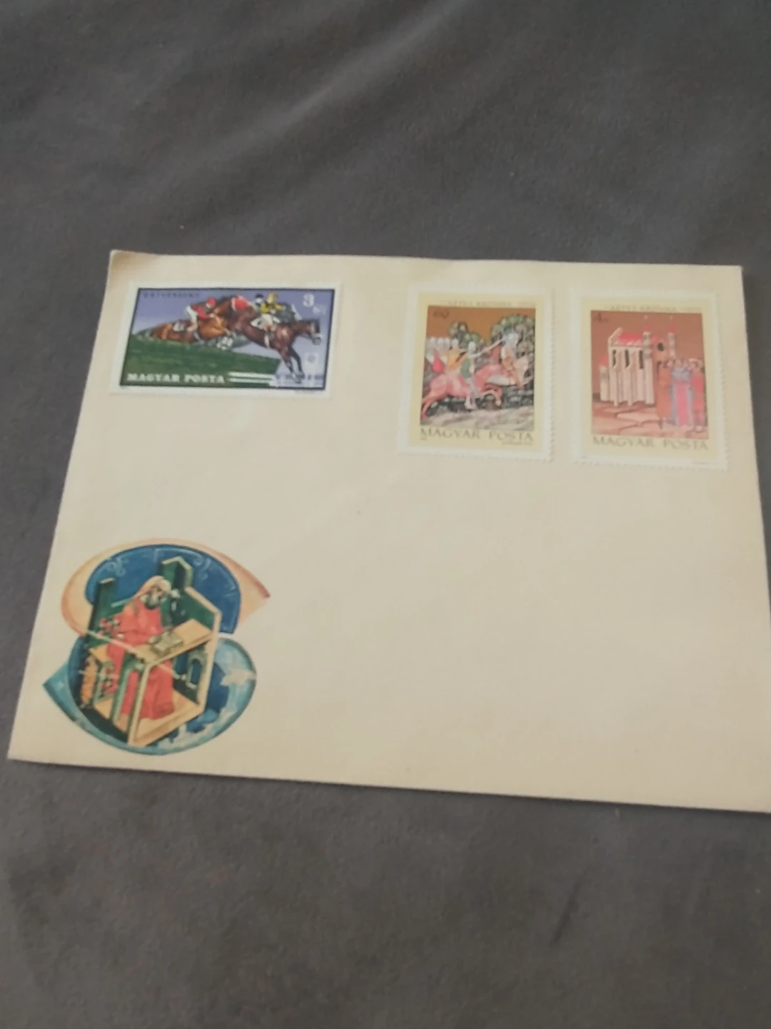 9 Hungary 1970s commemorative covers - photo 2