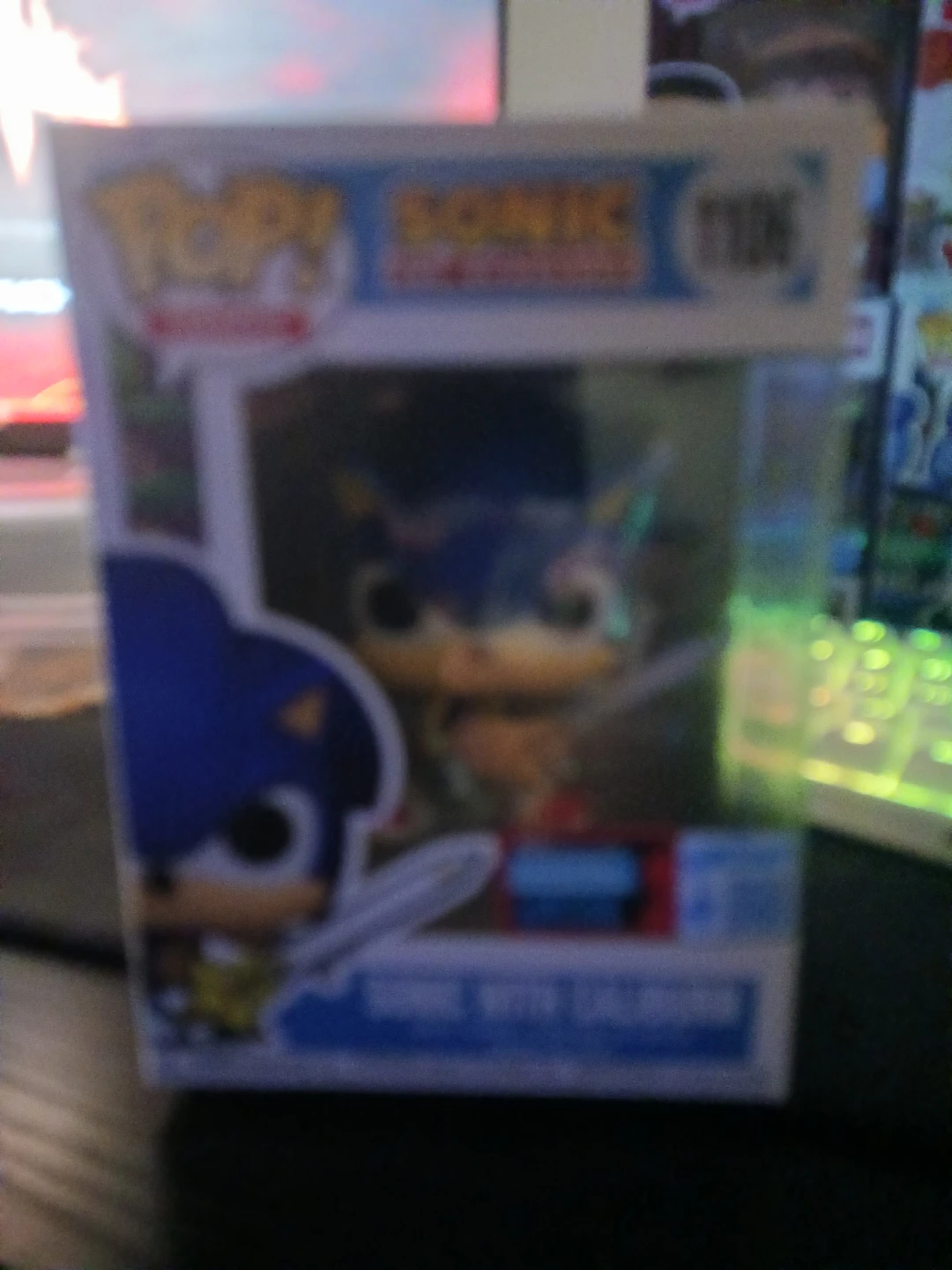 Funko Pop! Sonic the Hedgehog 1106 "Sonic with Chainsaw"