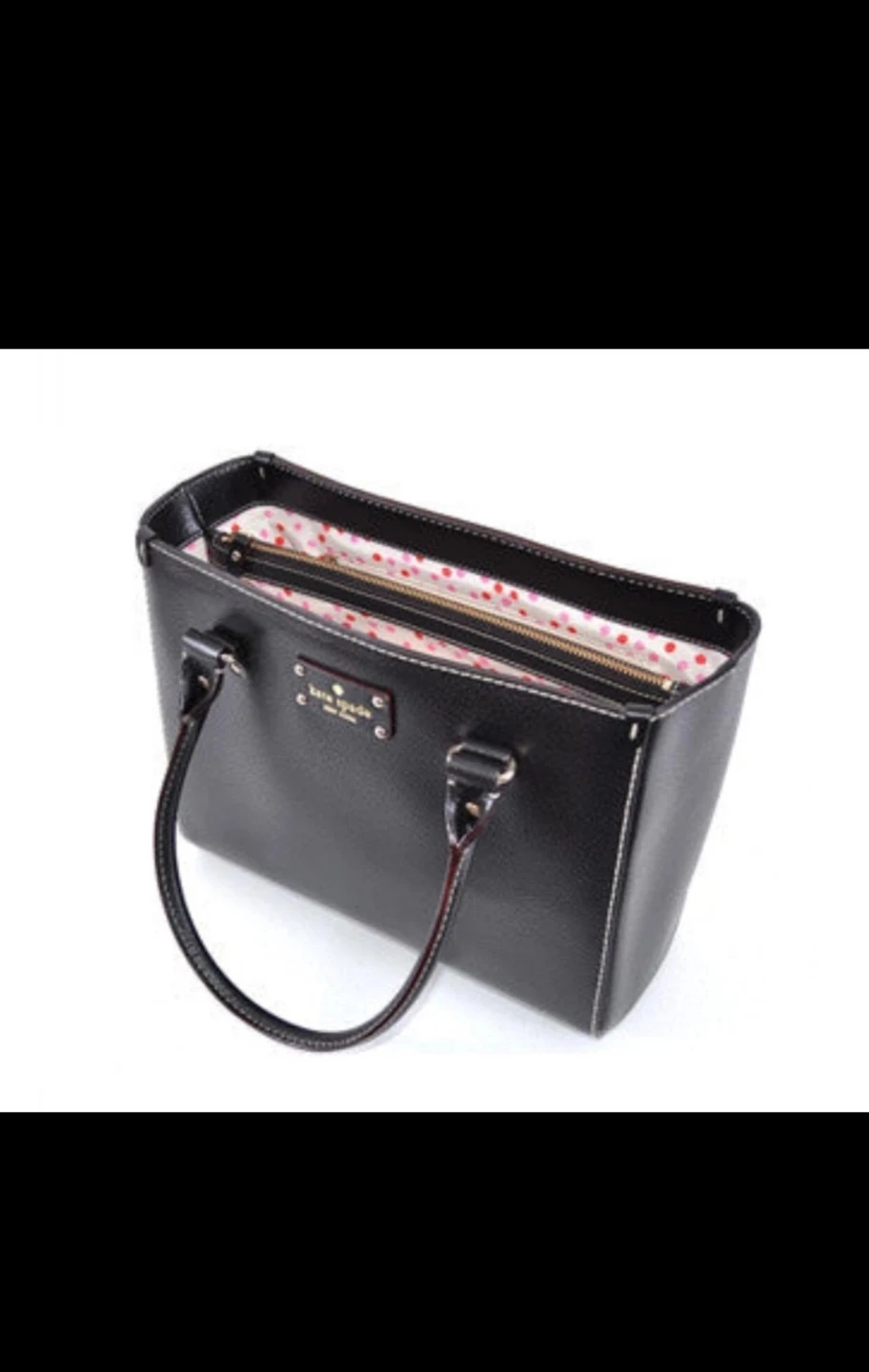 Kate Spade Black Leather Tote Bag - photo 2