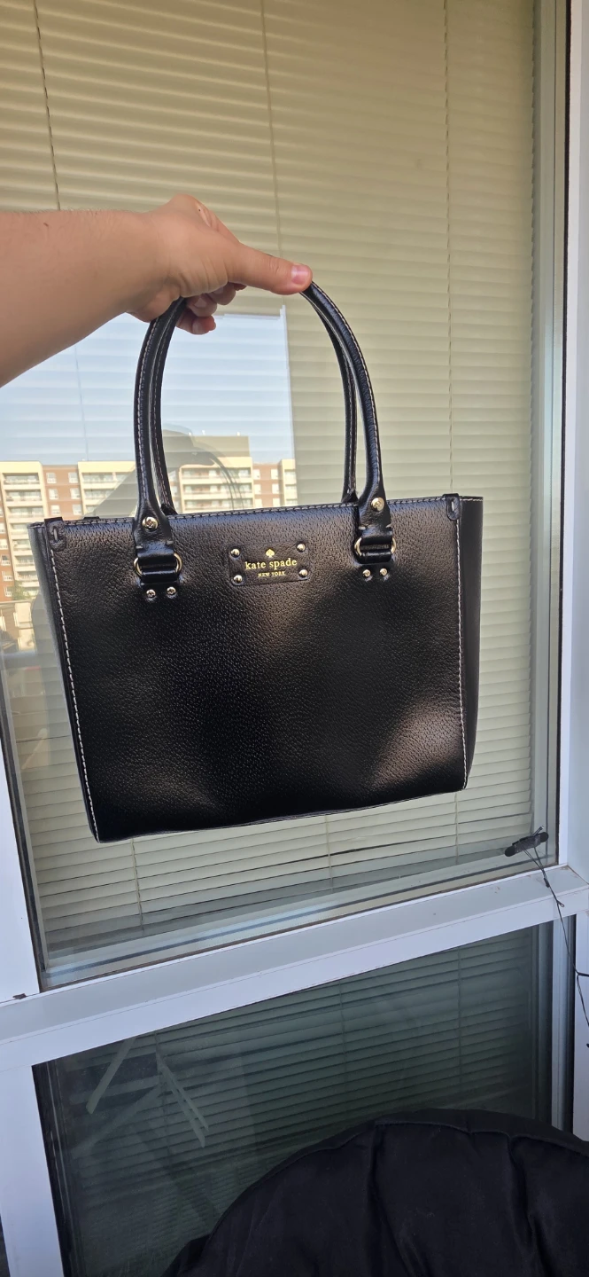 Kate Spade Black Leather Tote Bag - photo 3
