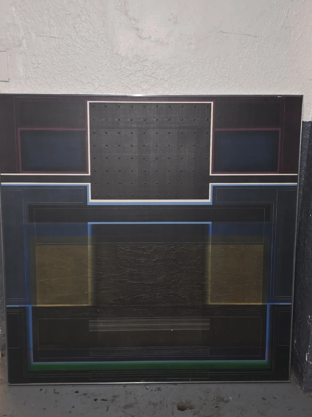 Totem Painting by J. Almypda - 1971