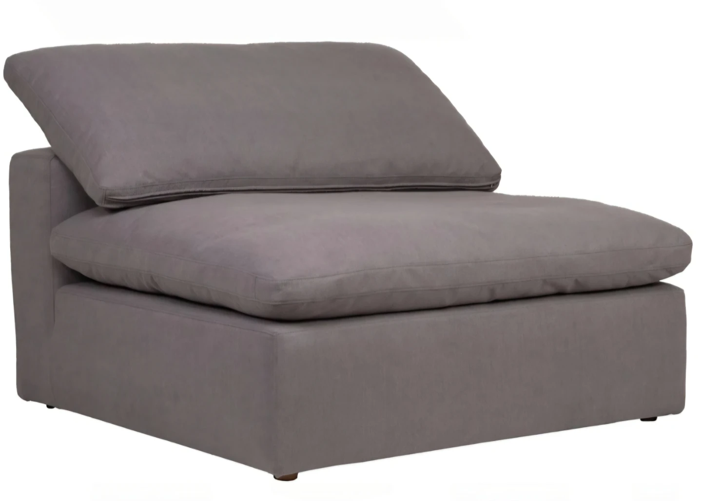Moe's Clay Armless Cloud Slipper Chair - photo 3