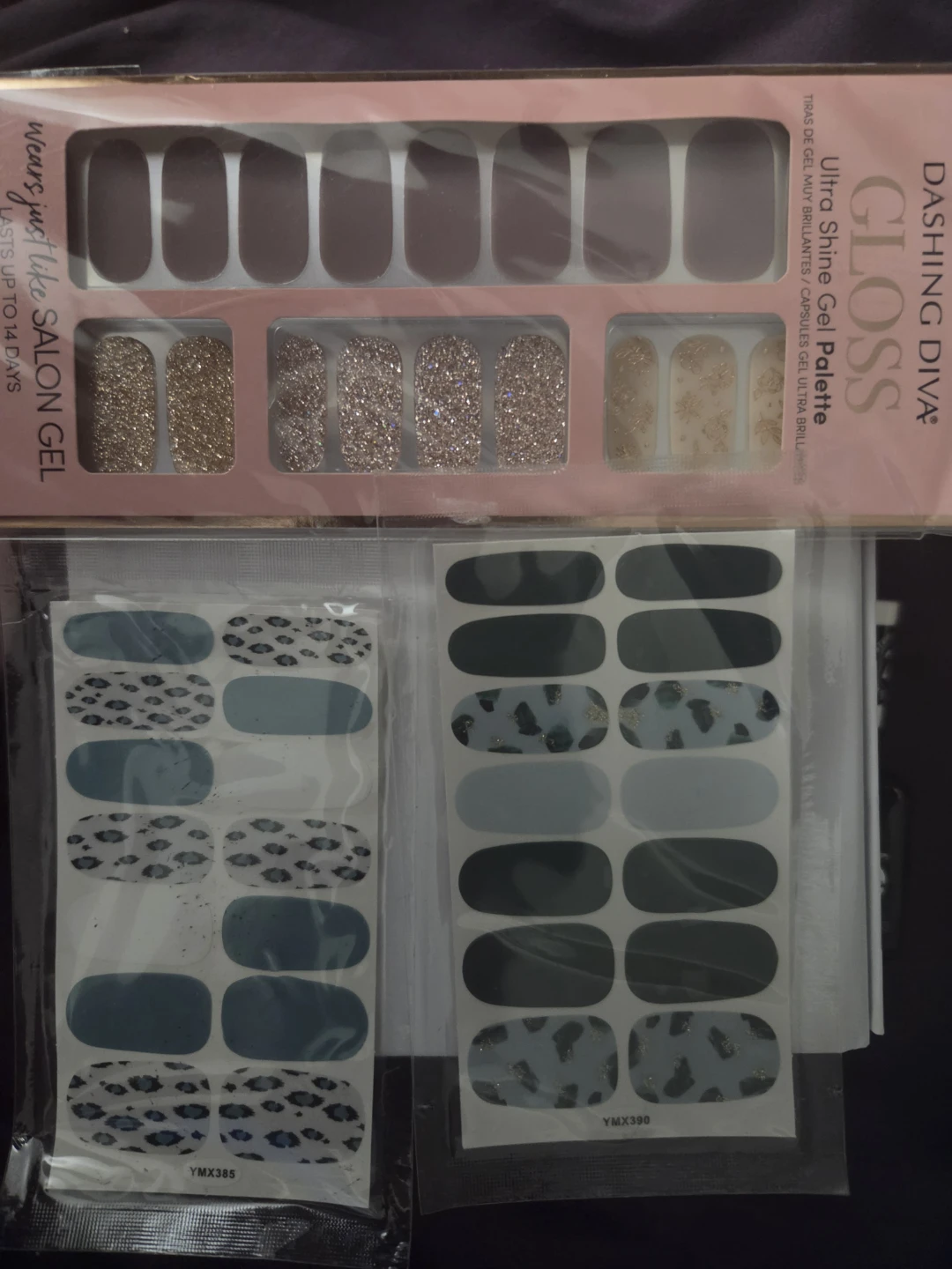 Dashing Diva Gloss Ultra Shine Gel Palette Nail Strips