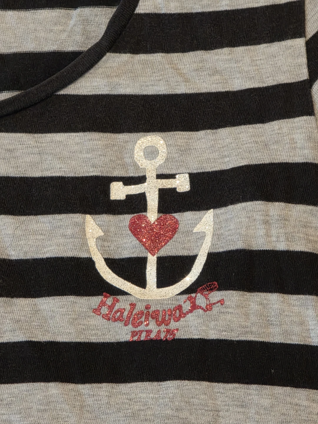 Haleiwa Striped Anchor T-Shirt Dress - sz Small - photo 2
