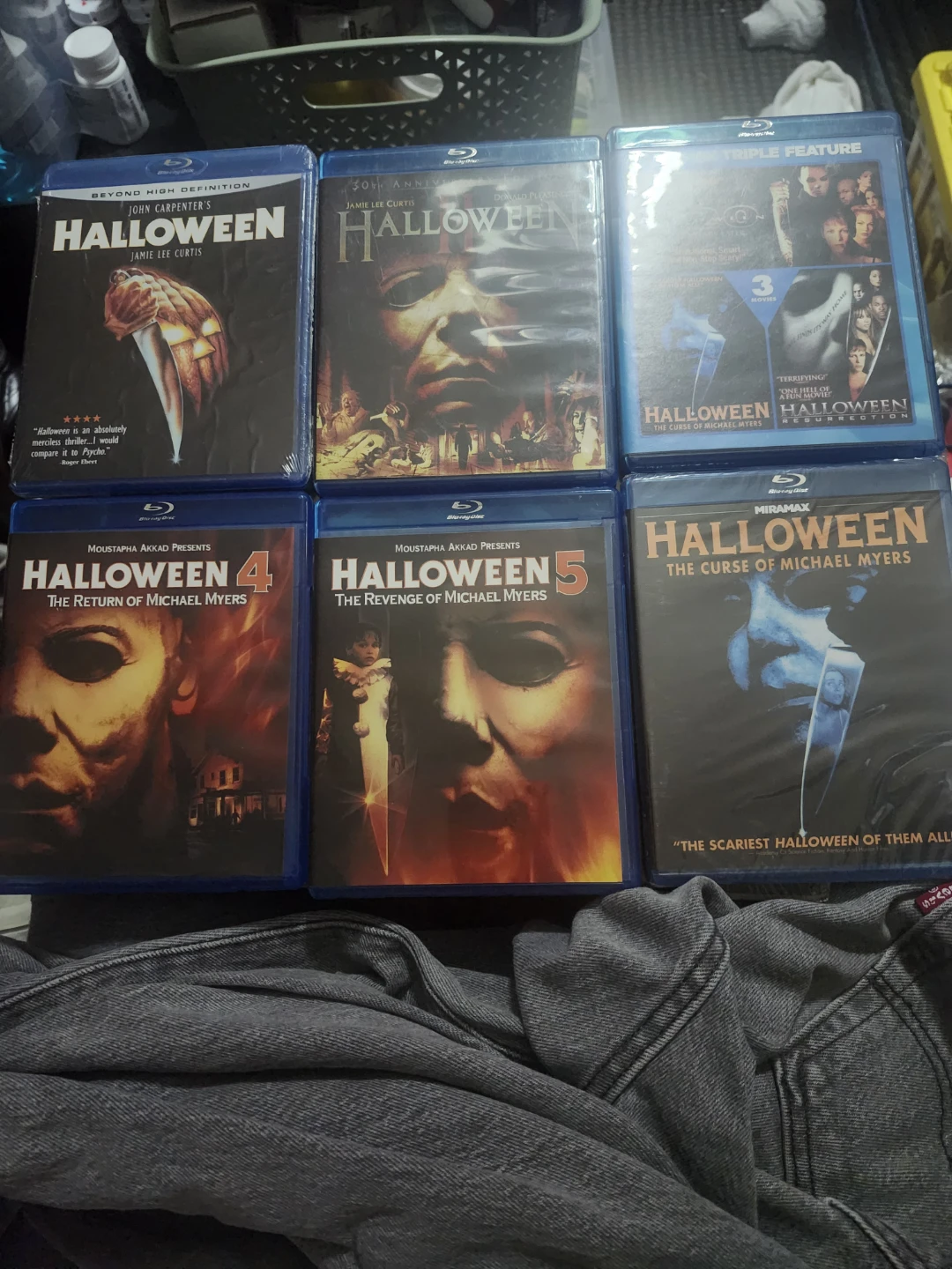 Halloween Blu-ray Movies Collection