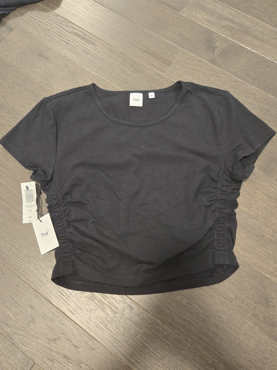 Tna Chill Malibu Cropped Top - Black M