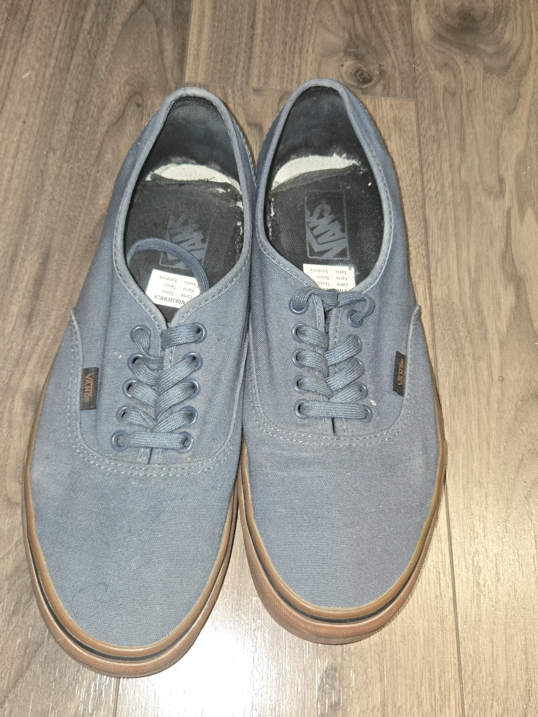 Vans Blue Canvas Sneakers - photo 3