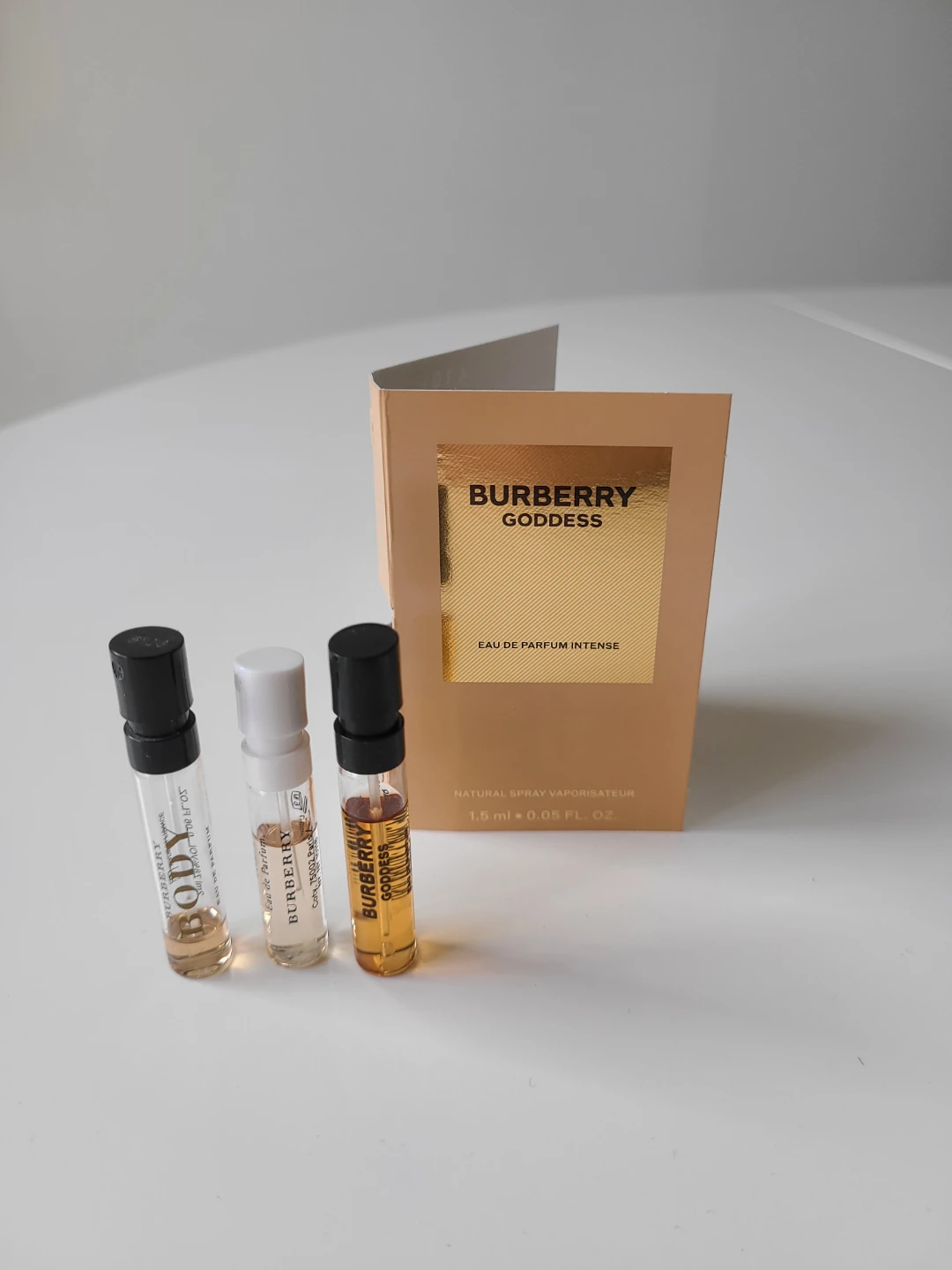 $7 BURBERRY Lot of 3 Travel Size