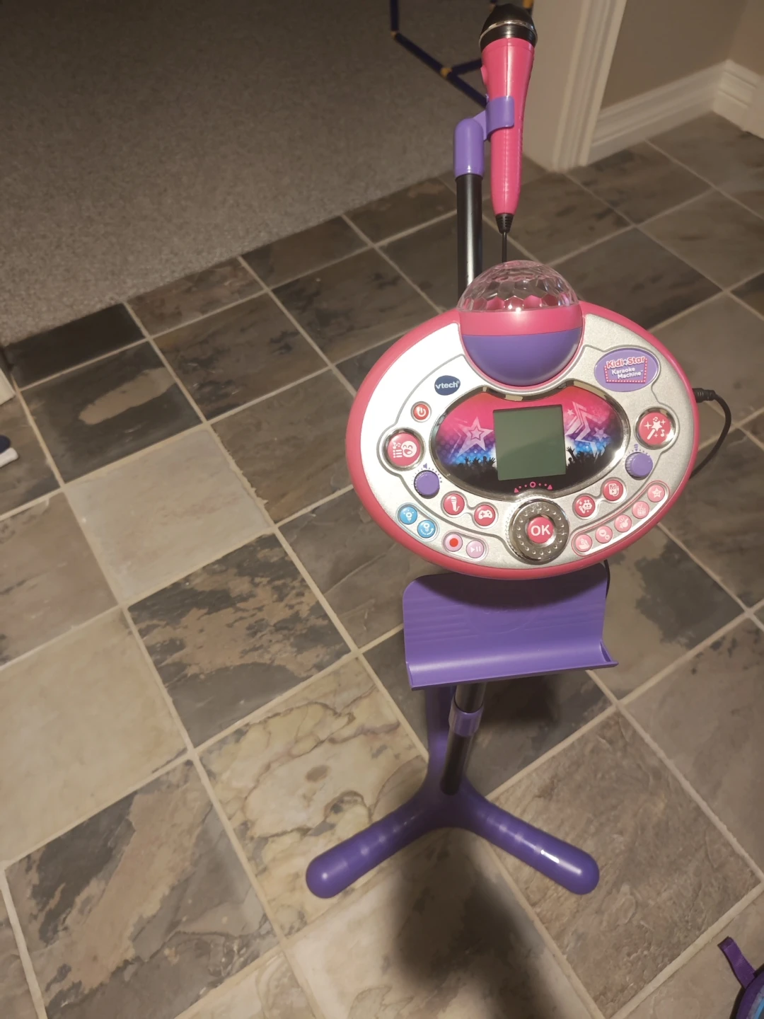 VTech Kidi Star Karaoke Machine with Disco Ball
