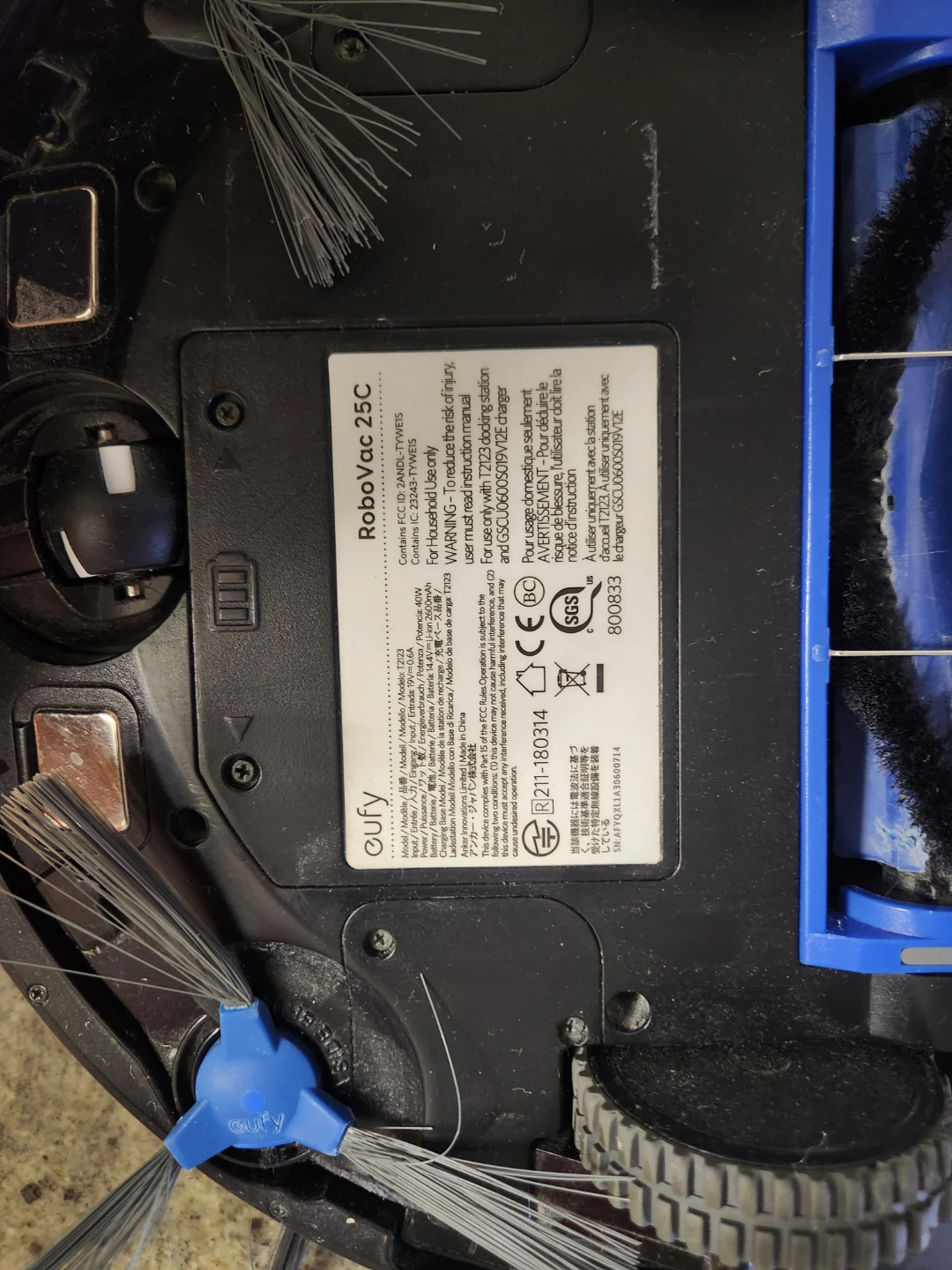 Eufy Robovac 25c - photo 4