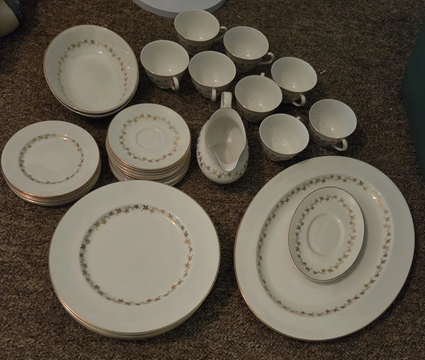 Vintage China Dinnerware Set - photo 3