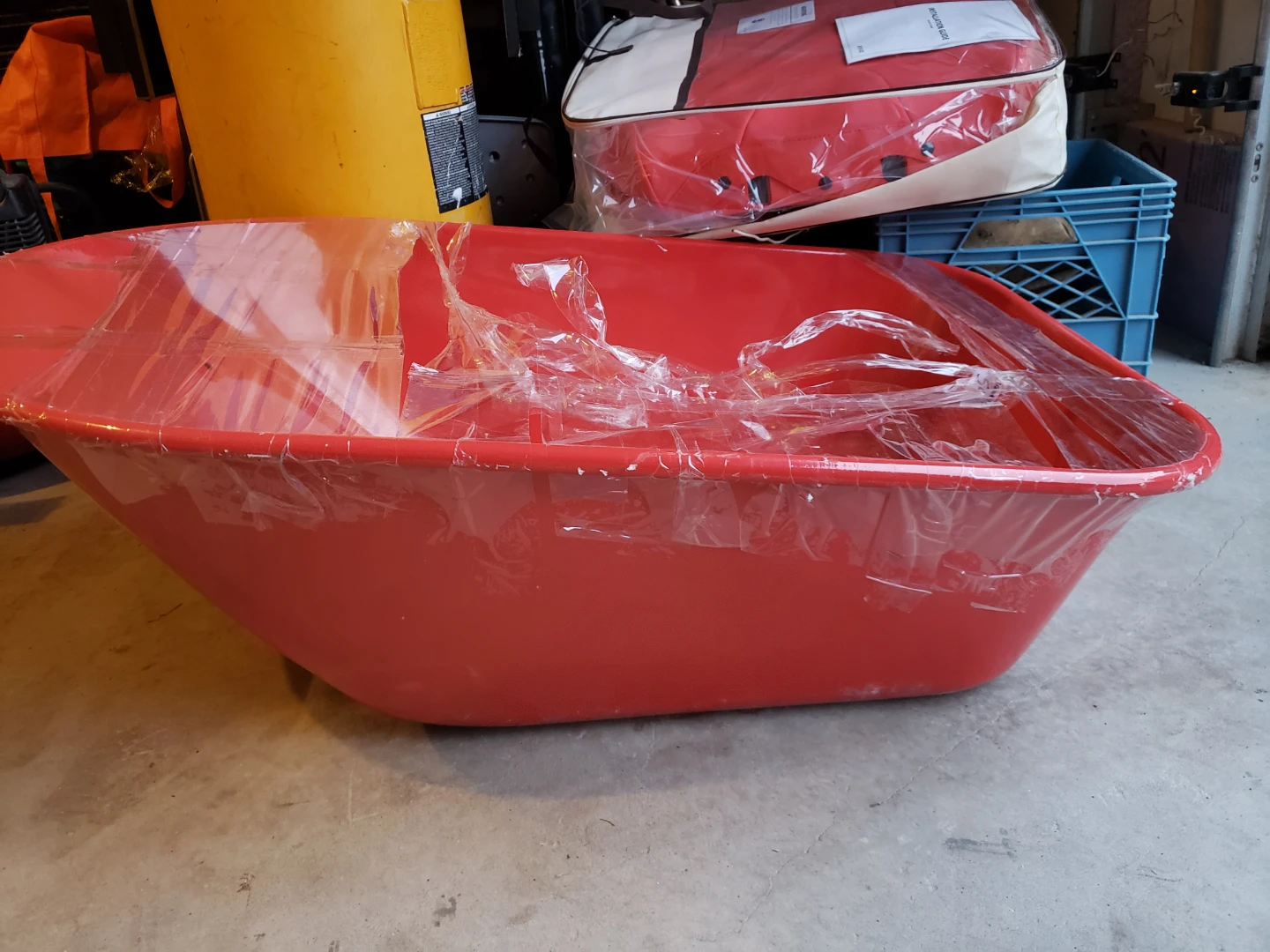 Red Wheelbarrow 6 cu. ft. TOP ONLY