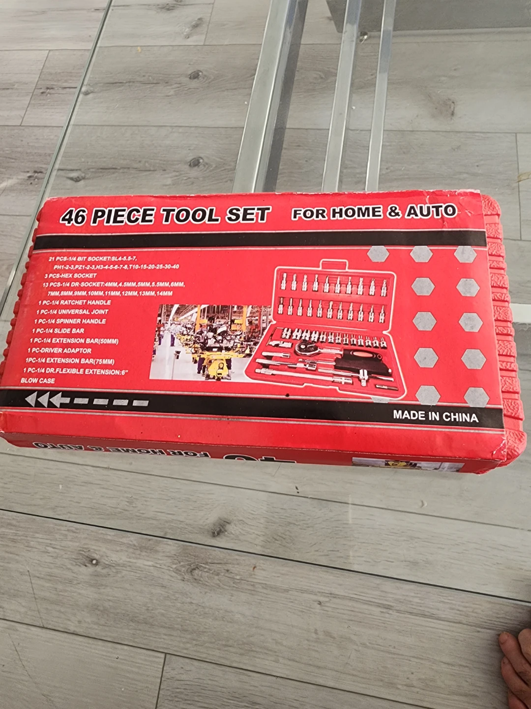 46 Piece Tool Set for Home & Auto - photo 2