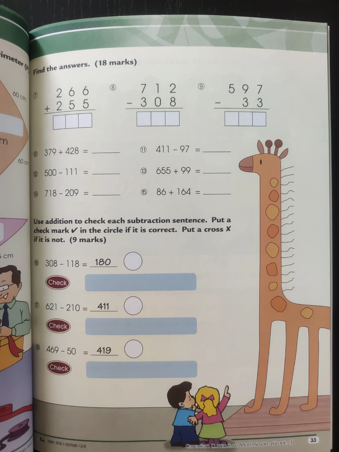 Canadian Curriculum MathSmart Grade 3 Workbook - photo 3