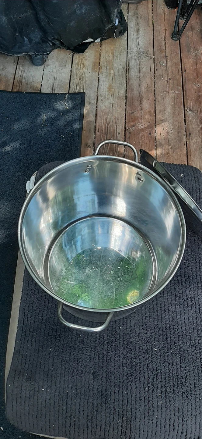Stainless Steel Stock Pot with Lid - photo 2