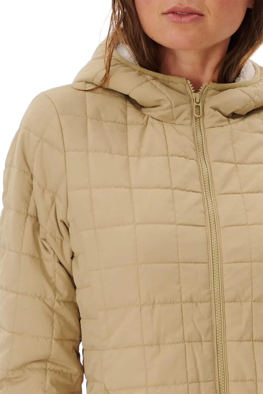 Women's Quilted Hooded Jacket - photo 2