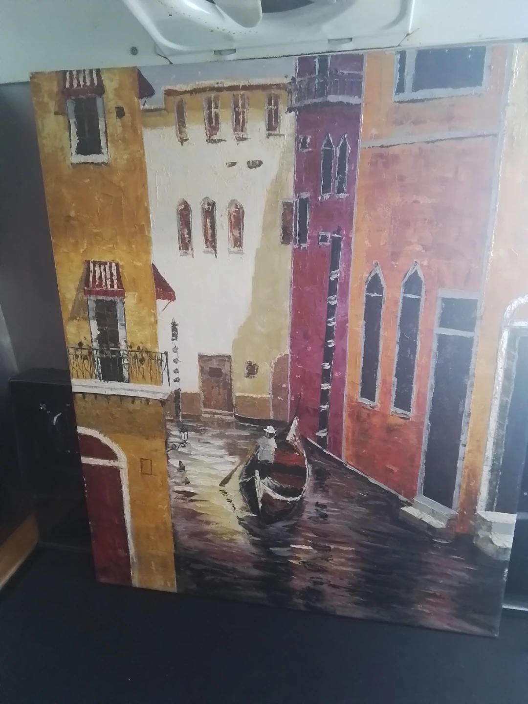 Venetian Canal Scene Painting