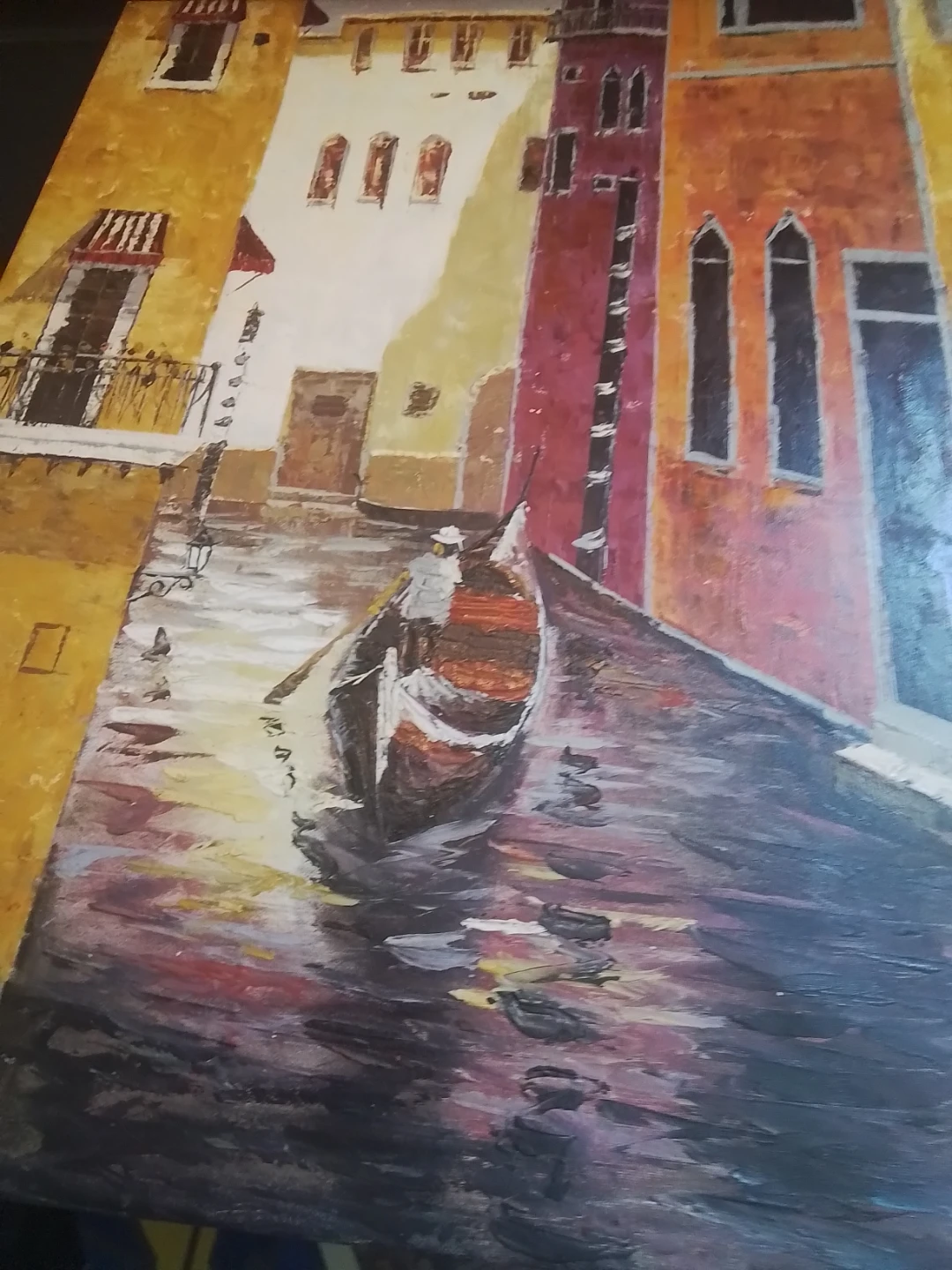 Venetian Canal Scene Painting - photo 5